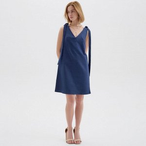 Платье женское MINAKU: Jeans Collection цвет синий