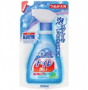 Nihon Чистящая спрей-пена для туалета "Foam spray toilet" 350 мл (мягкая упаковка) / 24