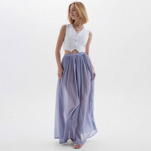 Юбка женская MINAKU: Casual Collection цвет серо-голубой