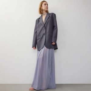 Юбка женская MINAKU: Casual Collection цвет серо-голубой
