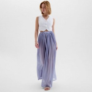 Юбка женская MINAKU: Casual Collection цвет серо-голубой