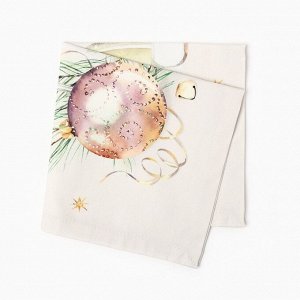 Набор сервировочных салфеток "Этель" Spruce mood 40х40 см,4 штуки, 100% хлопок, саржа 190 гр/м2