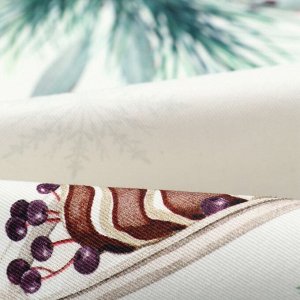 Набор новогодний New Years treat: скатерть 150x220 см ±3 см с ВГМО, салфетка 40x40 см-12 шт., 100% хлопок