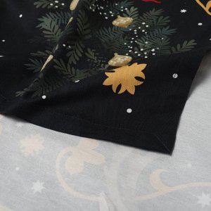 Скатерть новогодняя Этель Fairy tale 150х110см +/-3см с ВГМО, 100%хл, саржа 190гр/м2