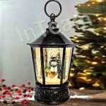 Новогодний фонарь с LED подсветкой и музыкой