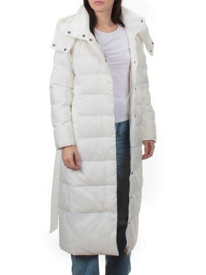 3069 WHITE Пуховик облегченный зимний женский (80% пух, 20% перо)