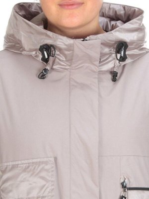 BM-07 BEIGE Куртка демисезонная женская (100 гр. синтепон)