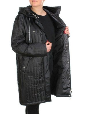 BM-01 BLACK Куртка демисезонная женская АЛИСА (100 гр. синтепон)
