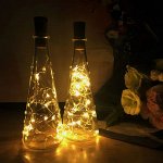 Гирлянда роса. Пробка. 30 Led. 3 метра