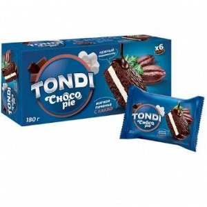 «Tondi», choco Pie с какао, 180 г