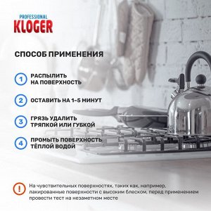 Жироудалитель для кухни Kloger Professional 500мл