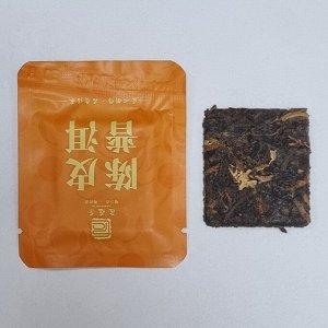 Юньнаньский пуэр с мандариновой кожурой, 1шт/6гр
