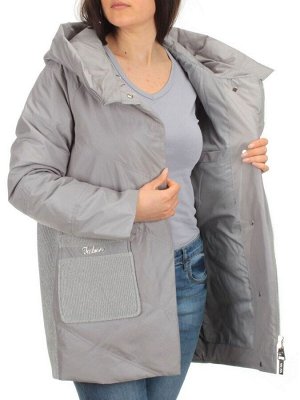 2348 GRAY Куртка демисезонная женская (тинсулейт)