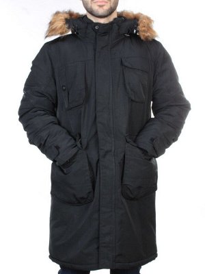 71203 BLACK Куртка мужская зимняя (200 гр. синтепон) KAREAKEY