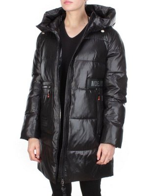 YR-980 BLACK Куртка зимняя женская АЛИСА (200 гр. холлофайбера)