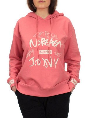 A-01 CORAL Худи женское (85% хлопок, 15% полиэстер)