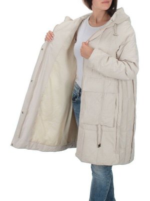22-110 LT.BEIGE Куртка зимняя облегченная женская (150 гр. холлофайбер)