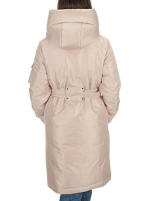 EAC293 LT.BEIGE Куртка зимняя женская (200 гр. холлофайбера)