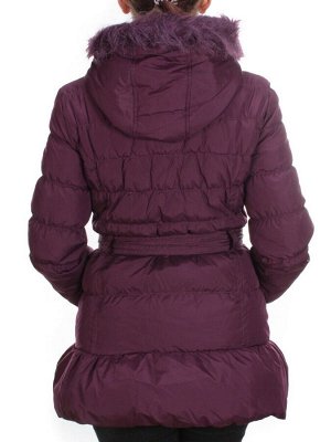 B-38 DARK VIOLET Куртка зимняя женская NO NAME (100 гр. холлофайбер)