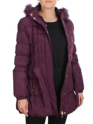B-38 DARK VIOLET Куртка зимняя женская NO NAME (100 гр. холлофайбер)