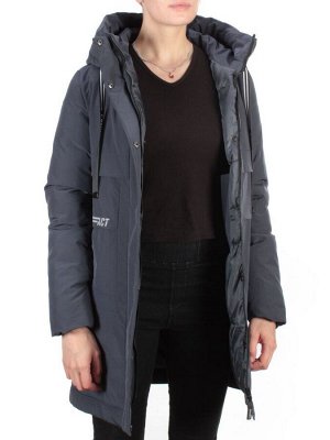 8802 DARK BLUE Пальто зимнее женское CLOUD LAG CAT (200 гр. холлофайбер)
