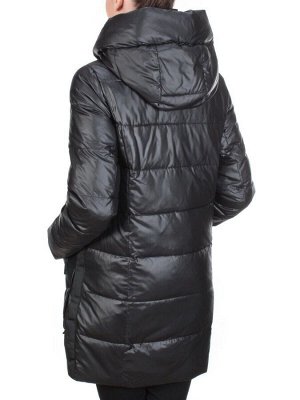 GWD202821 BLACK Пальто зимнее облегченное ICEBEAR (150 гр. холлофайбер)