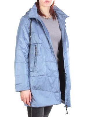 22-305 GRAY/BLUE Куртка демисезонная женская AKiDSEFRS (100 гр.синтепона)