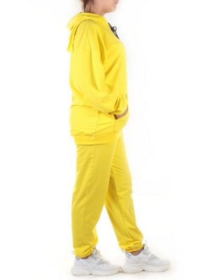 Y314 YELLOW Спортивный костюм женский (100% хлопок)