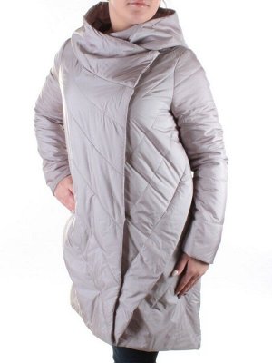 203 DK. BEIGE Пальто зимнее облегченное женское YIGAYI