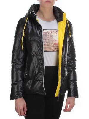 8260 BLACK Куртка демисезонная женская BAOFANI (100 гр. синтепон)