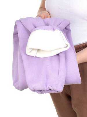 06 LILAC Брюки спортивные женские на флисе (100% хлопок) 7986