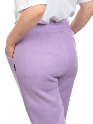 07 LILAC Брюки спортивные женские на флисе (100% хлопок) 7986