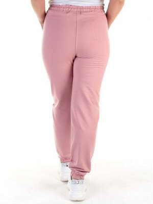 QB-84 PINK Брюки спортивные женские (95% хлопок, 5% стрейч) P&S