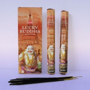 Благовония HEM шестигранники LUCKY BUDDHA
