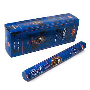 Благовония HEM шестигранники Myrrh (Мирра)