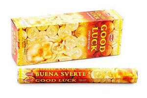 Благовония HEM шестигранники Good Luck