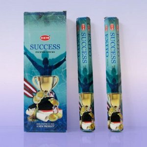 Благовония HEM шестигранники SUCCESS (УСПЕХ)