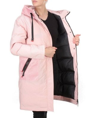 2090 PINK Куртка зимняя женская AIKESDFRS (200 гр. холлофайбера)