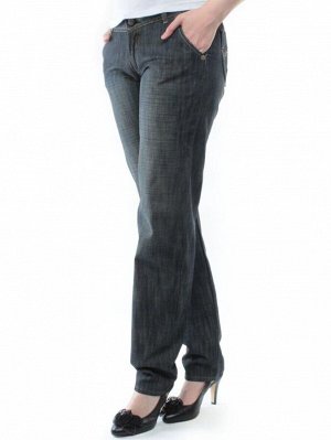 Y385 DK. BLUE Джинсы женские (100% хлопок)