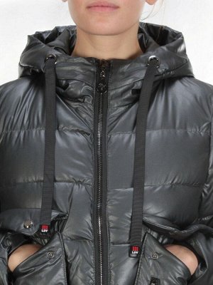 8063 DARK GRAY Куртка демисезонная женская (130 гр. синтепон)
