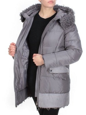 2015 GREY Куртка зимняя женская CORUSKY (200 гр. холлофайбера)