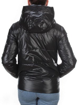 8265 BLACK Куртка демисезонная женская BAOFANI (100 гр. синтепон)