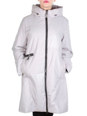 M820 GRAY Пальто демисезонное женское (100 гр. синтепон)