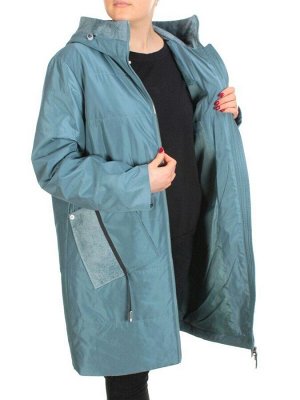 BM-15 GRAY/GREEN Куртка демисезонная женская (100 гр. синтепон)
