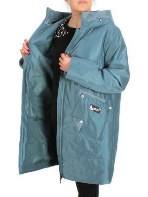 BM-15 GRAY/GREEN Куртка демисезонная женская (100 гр. синтепон)