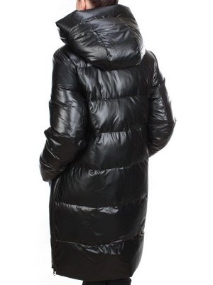 YR-566 BLACK Куртка зимняя женская COSEEMI (200 гр. холлофайбера)