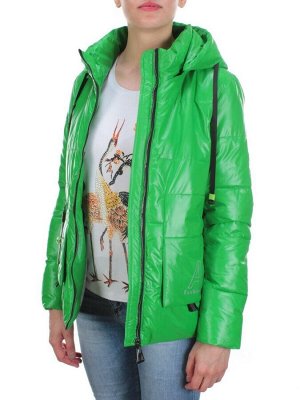 8266 GREEN Куртка демисезонная женская BAOFANI (100 гр. синтепон)