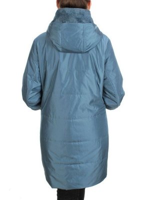 BM-15 GRAY/BLUE Куртка демисезонная женская (100 гр. синтепон)
