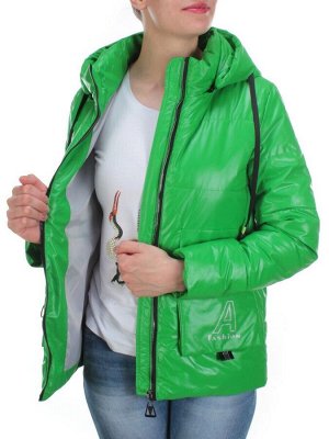 8266 GREEN Куртка демисезонная женская BAOFANI (100 гр. синтепон)