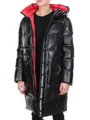 YR-566 BLACK Куртка зимняя женская COSEEMI (200 гр. холлофайбера)